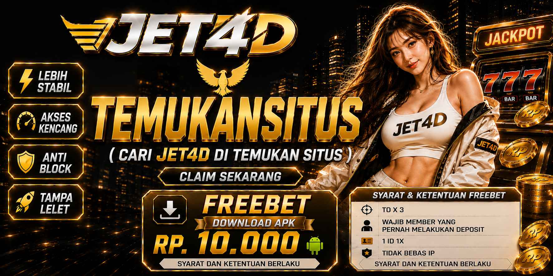 JET4D Merupakan Platform APK Games slot gacor terpercaya